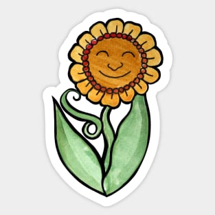 Happy Daisy Sticker